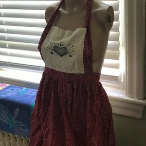 Tailored by Christine; handmade bib apron